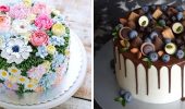 How to decorate a birthday cake for a woman: photo ideas (+ bonus video)