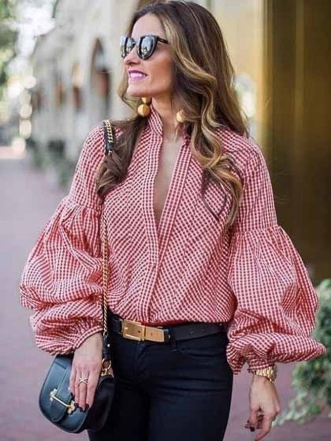 Fashion blouses spring-summer 2024: trendy models 6