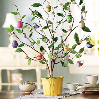 DIY Easter tree: 3 ways to make a beautiful composition (+ bonus video) 5