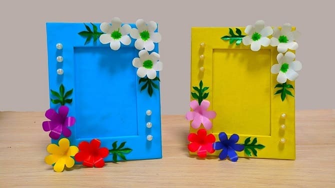 How to make a photo frame with your own hands: creative ideas with a photo (+ bonus video) 2