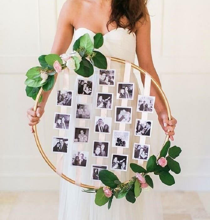 How to make a photo frame with your own hands: creative ideas with a photo (+ bonus video) 17