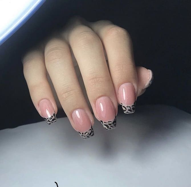 Leopard manicure 2023-2024: current trends in nail design 3