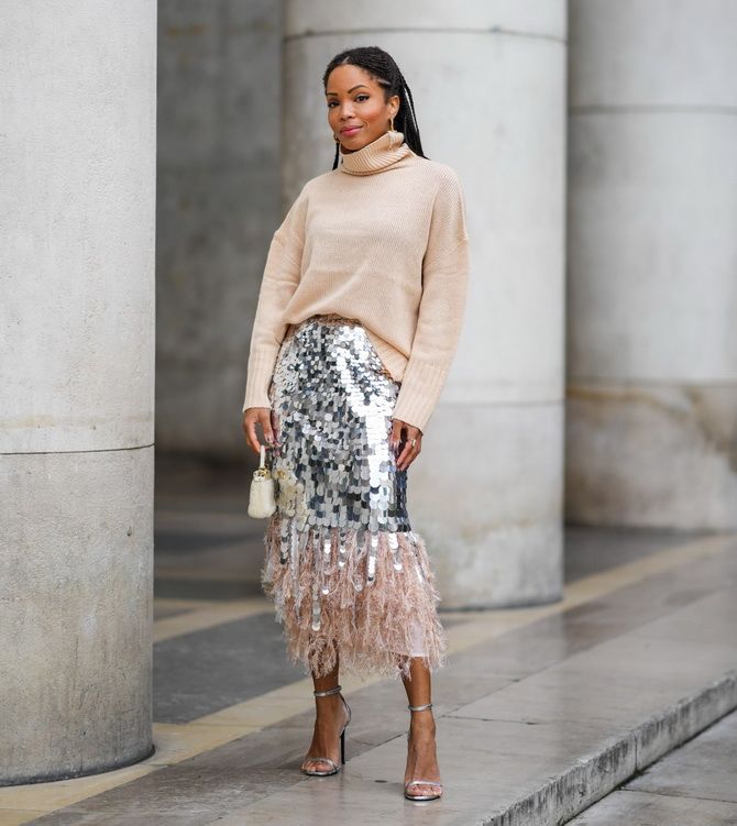 How to Pair a Sweater with a Midi Skirt: Casual Looks (+ Bonus Video) 3