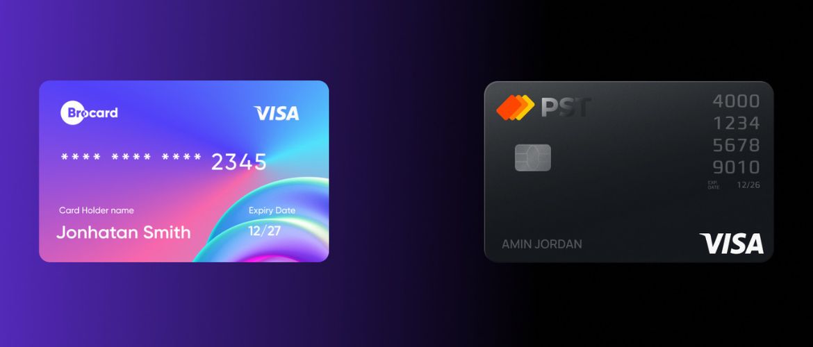 Сравнение платежных карт Brocard и PST.NET