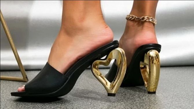 Sculpted heels: a strange but very cool trend + bonus video 16