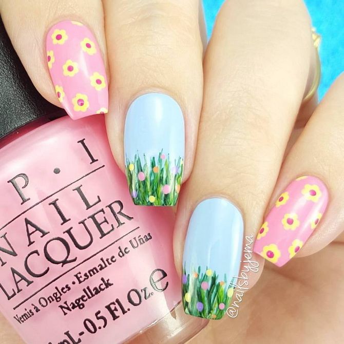 Easter manicure: 40+ nail design ideas for Easter + bonus video 7