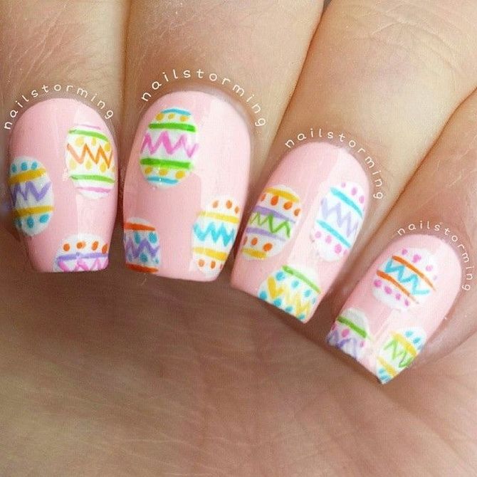 Easter manicure: 40+ nail design ideas for Easter + bonus video 18