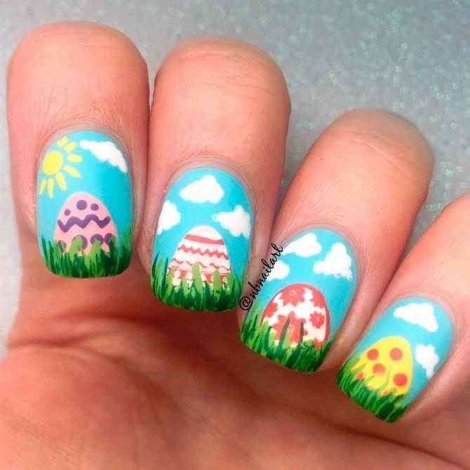 Easter manicure: 40+ nail design ideas for Easter + bonus video 2