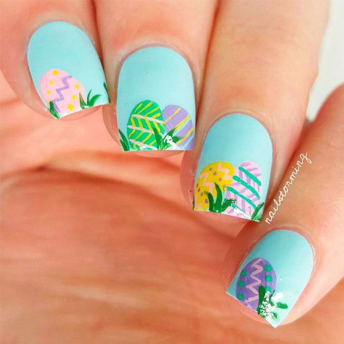 Easter manicure: 40+ nail design ideas for Easter + bonus video 4
