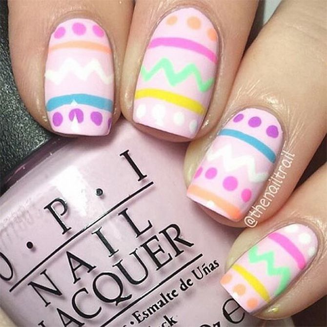 Easter manicure: 40+ nail design ideas for Easter + bonus video 9