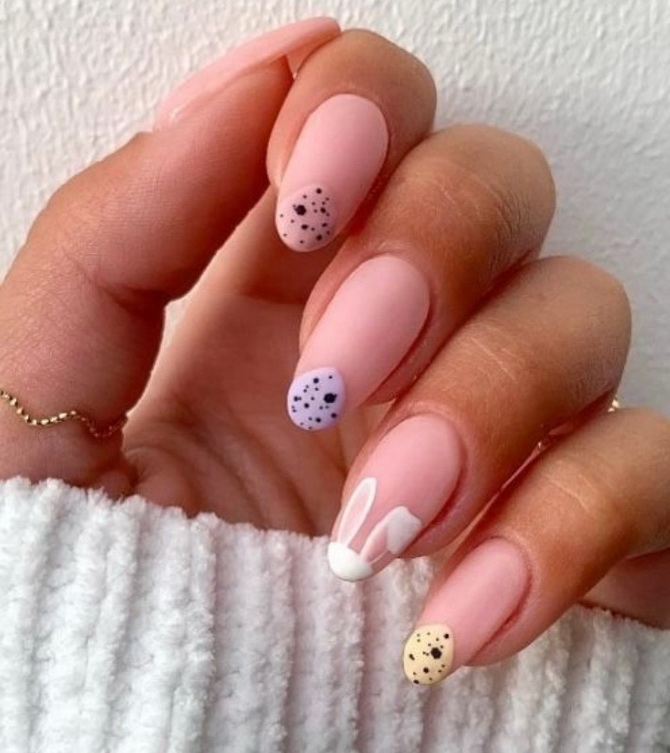 Easter manicure: 40+ nail design ideas for Easter + bonus video 37