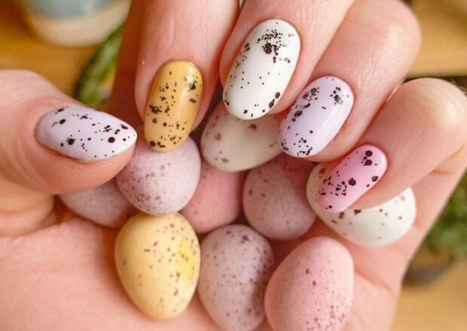 Easter manicure: 40+ nail design ideas for Easter + bonus video 38