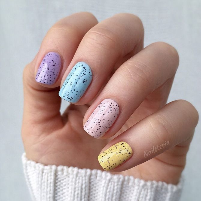 Easter manicure: 40+ nail design ideas for Easter + bonus video 35