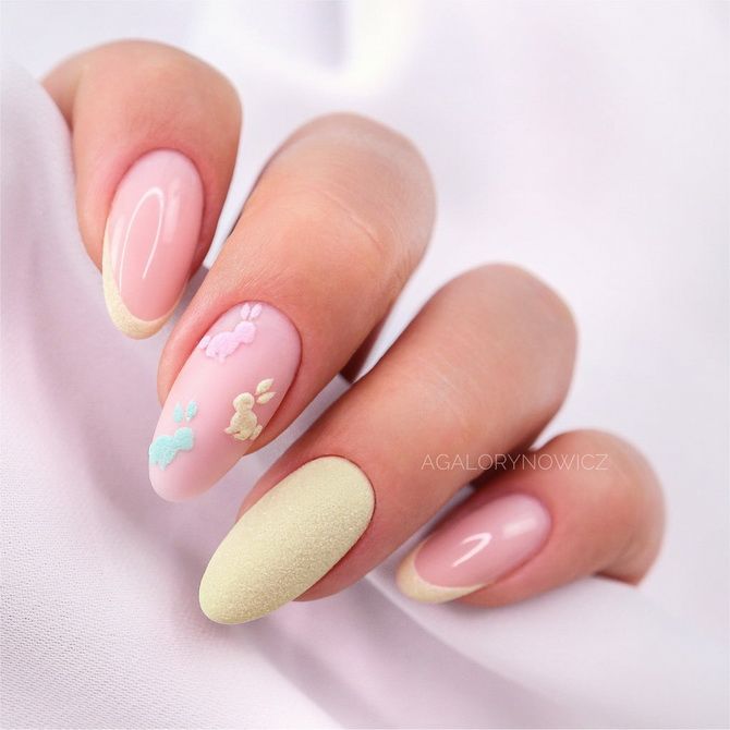 Easter manicure: 40+ nail design ideas for Easter + bonus video 22