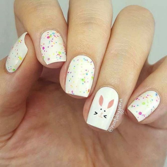 Easter manicure: 40+ nail design ideas for Easter + bonus video 23