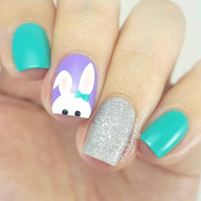 Easter manicure: 40+ nail design ideas for Easter + bonus video 24