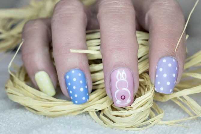 Easter manicure: 40+ nail design ideas for Easter + bonus video 29