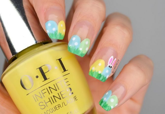 Easter manicure: 40+ nail design ideas for Easter + bonus video 27
