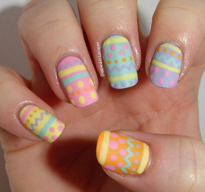 Easter manicure: 40+ nail design ideas for Easter + bonus video 11