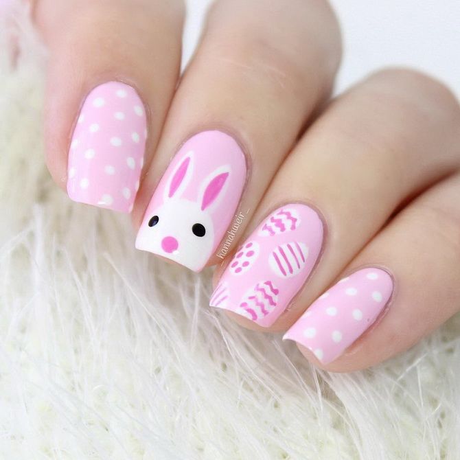 Easter manicure: 40+ nail design ideas for Easter + bonus video 31