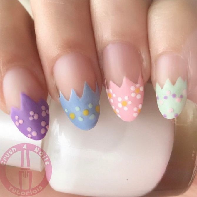 Easter manicure: 40+ nail design ideas for Easter + bonus video 13