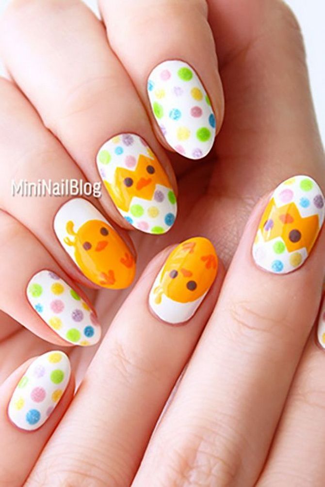 Easter manicure: 40+ nail design ideas for Easter + bonus video 14