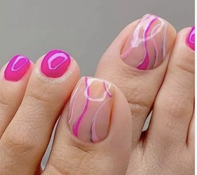 Pedicure 2023: fashion trends, novelties + bonus video 15