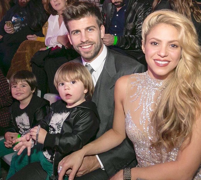 Gerard Pique after breaking up with Shakira said he was responsible to his sons 2