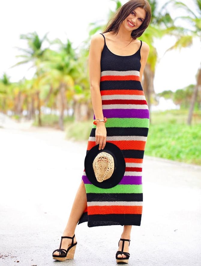 Fashionable striped dresses: the trend of 2023 (+ bonus video) 6