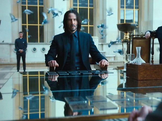 Die Hälfte der Zeilen von Keanu Reeves wurde aus John Wick 4 herausgeschnitten 1