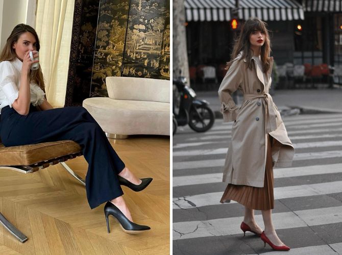 With Parisian charm: 5 shoes that emphasize the figure, according to French women (+ bonus video) 3