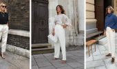 Stilvolle Arten, diesen Frühling weiße Hosen zu tragen (+ Bonusvideo)