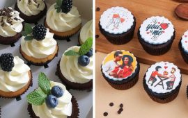 So dekorieren Sie Cupcakes für Ihren geliebten Ehemann: Dekorationsoptionen (+ Bonusvideo)