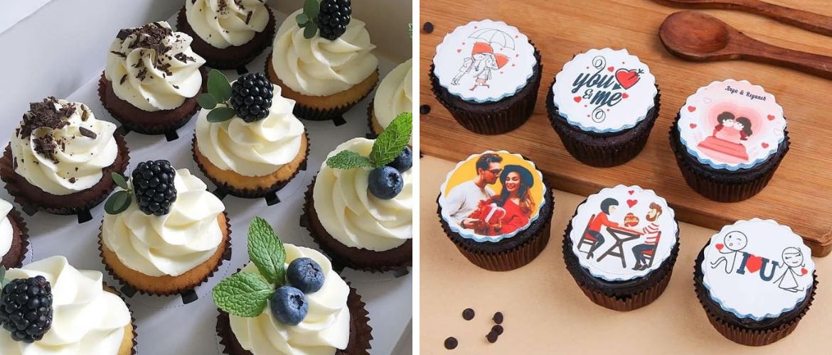 How to decorate cupcakes for your beloved husband: decor options (+ bonus video)