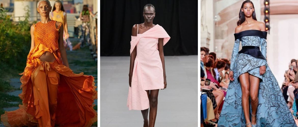 Dresses with a train: fashionable styles for spring and summer 2023 (+ bonus video)