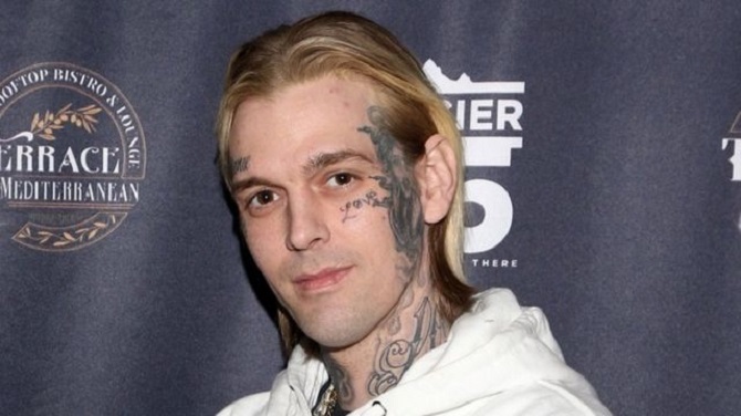 Named cause of death of actor Aaron Carter 1