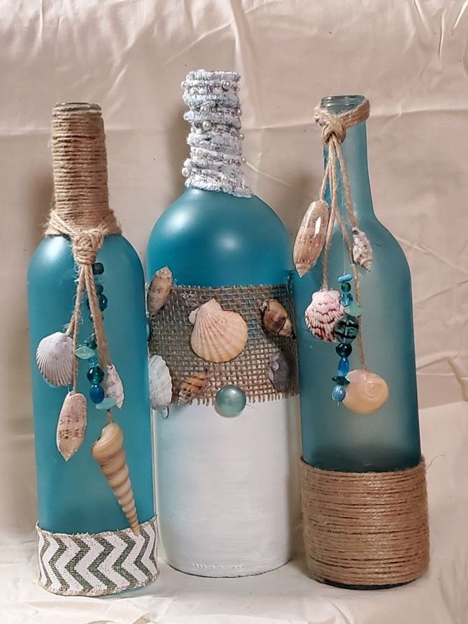 How to beautifully decorate a bottle with your own hands (+ bonus video) 20