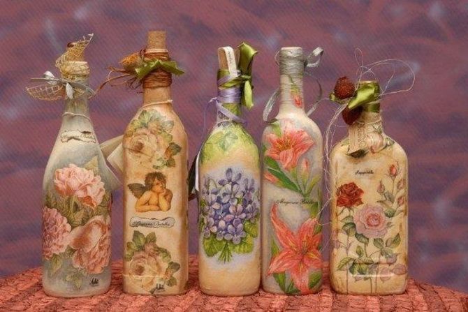 How to beautifully decorate a bottle with your own hands (+ bonus video) 9