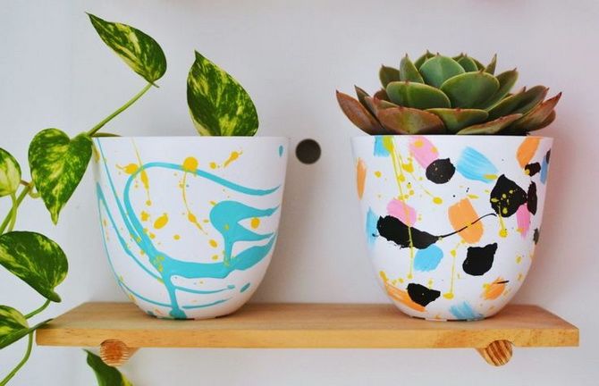 How to decorate a flower pot with your own hands (+ bonus video) 7