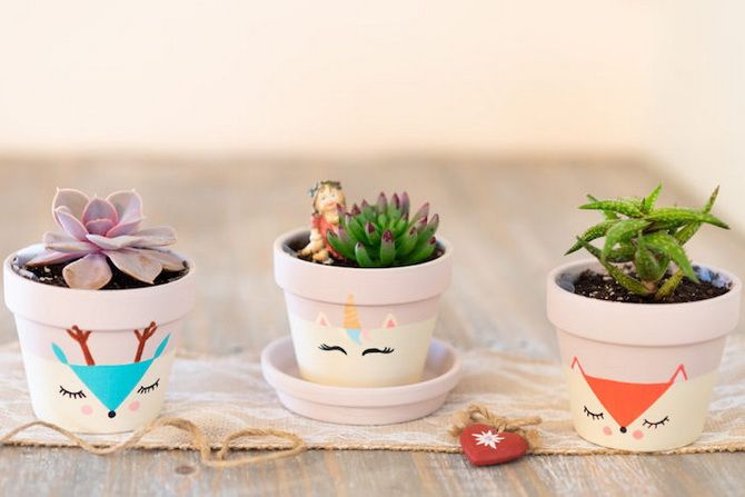 How to decorate a flower pot with your own hands (+ bonus video) 6