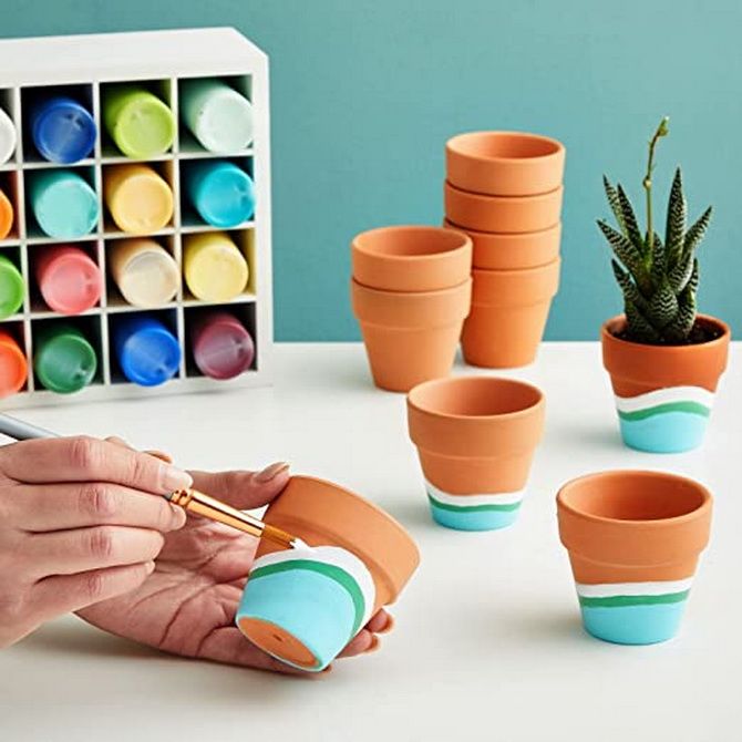 How to decorate a flower pot with your own hands (+ bonus video) 1