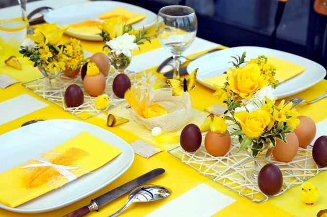 How to decorate a table for Easter: decoration ideas (+ bonus video) 11