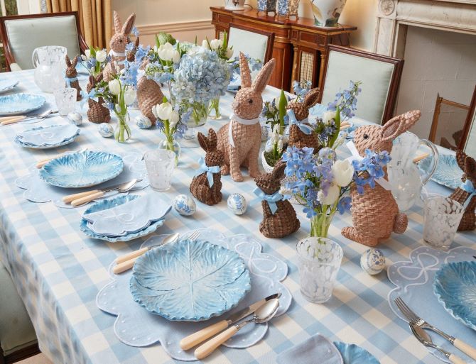 So dekorieren Sie einen Tisch zu Ostern: Deko-Ideen (+ Bonus-Video) 8