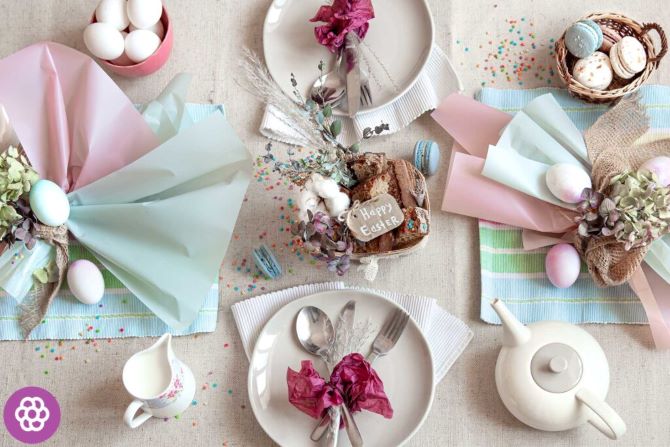 How to decorate a table for Easter: decoration ideas (+ bonus video) 12
