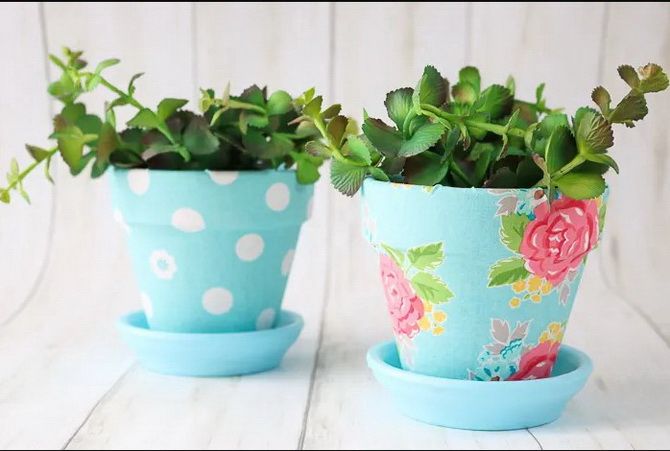 How to decorate a flower pot with your own hands (+ bonus video) 21