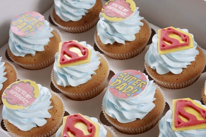 So dekorieren Sie Cupcakes für Ihren geliebten Ehemann: Dekorationsoptionen (+ Bonusvideo) 3