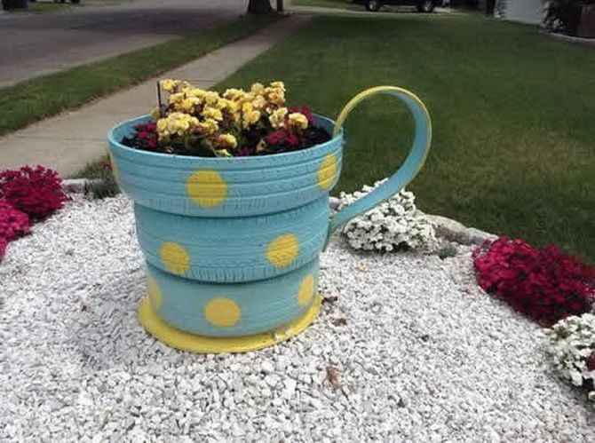 Recycling in gardening: creative flower pots from old things (+ bonus video) 14