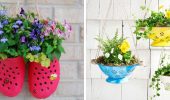 Ресайклинг в садоводстве: креативные цветочные горшки из старых вещей (+бонус-видео)