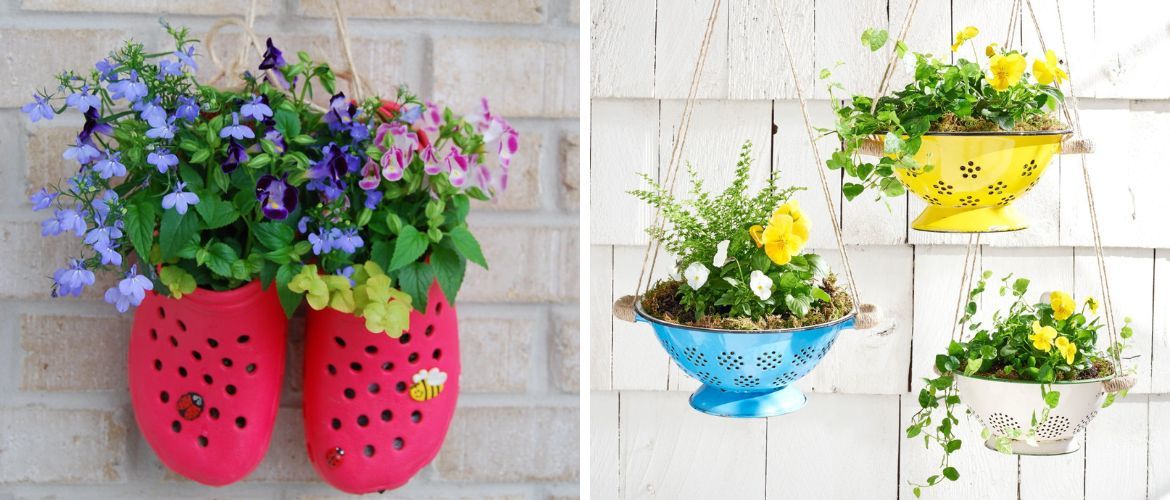 Recycling in gardening: creative flower pots from old things (+ bonus video)