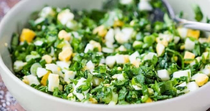 Welcher Salat zu Ostern kochen: einfache Rezepte für den festlich gedeckten Tisch (+ Bonusvideo) 2